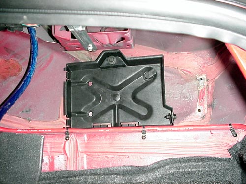Battery Tray In Well