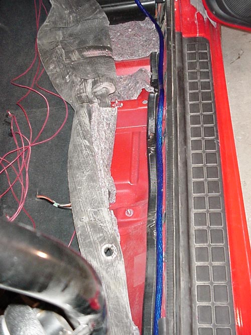 Door Sill And 0ga Wire